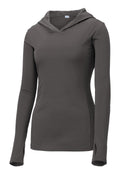 Sport-Tek LST358 Tek  Women's PosiCharge  Competitor  Hooded Pullover