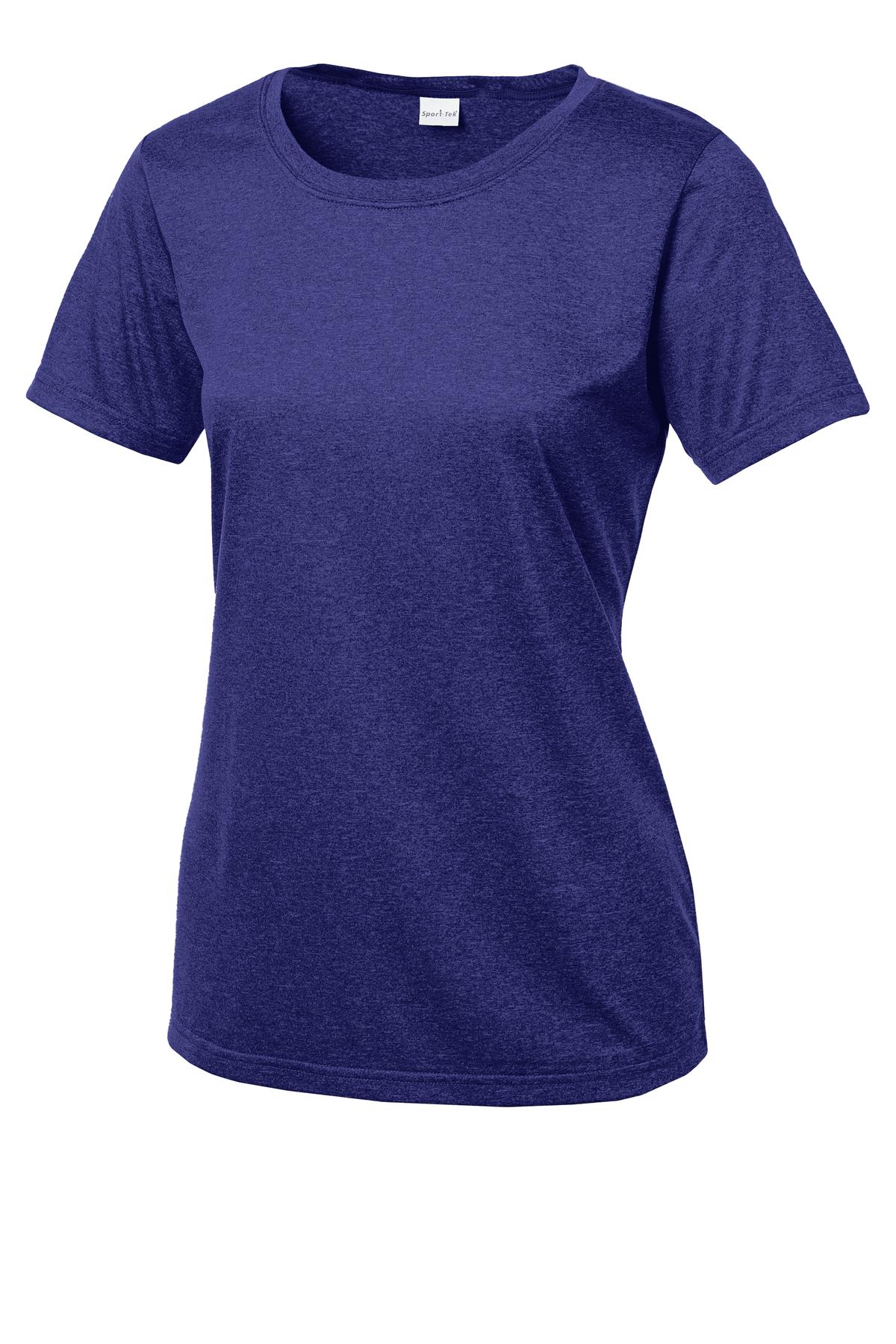Sport-Tek LST360 Tek Women's Heather Contender Scoop Neck Tee
