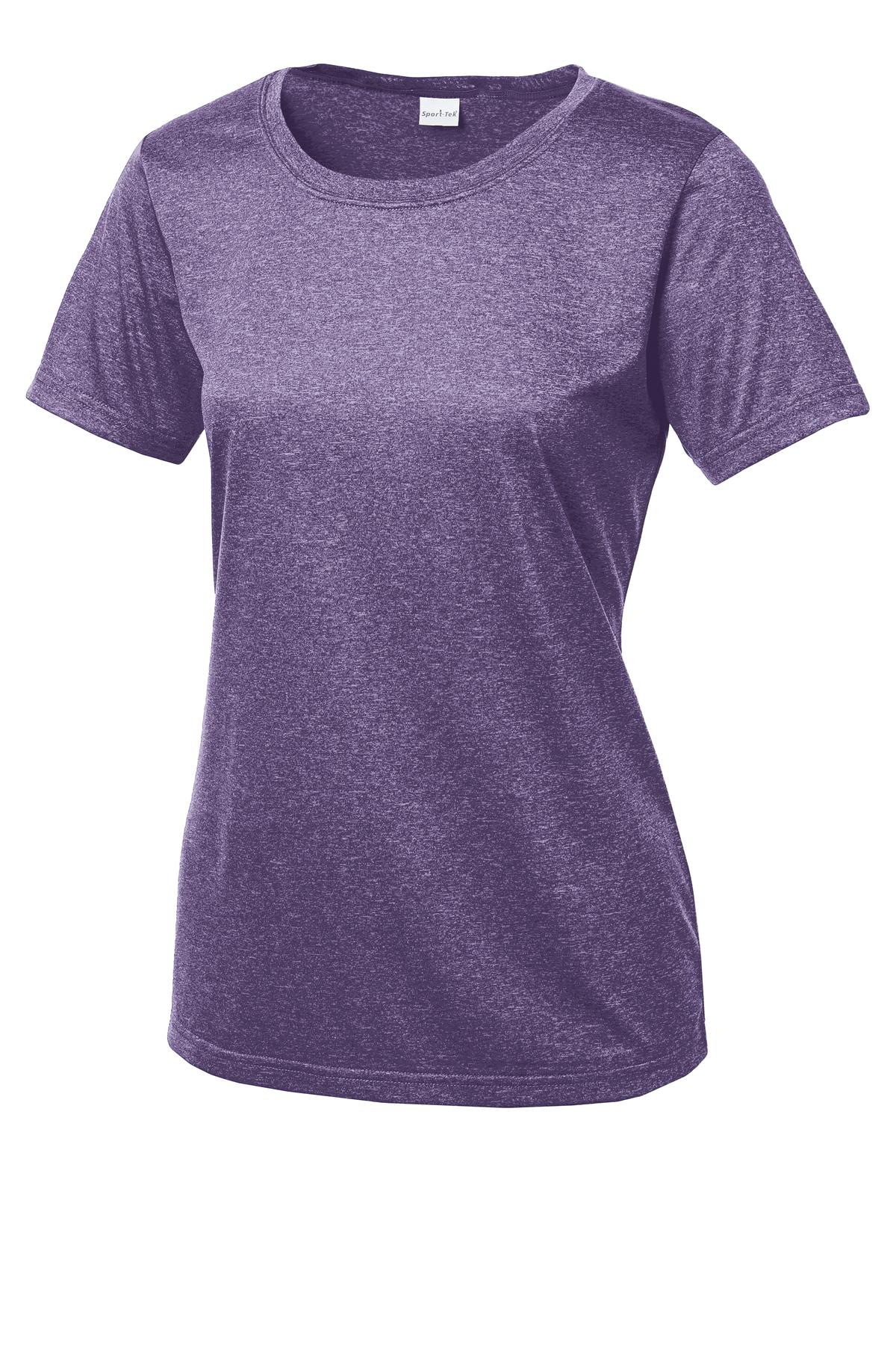 Sport-Tek LST360 Tek Women's Heather Contender Scoop Neck Tee