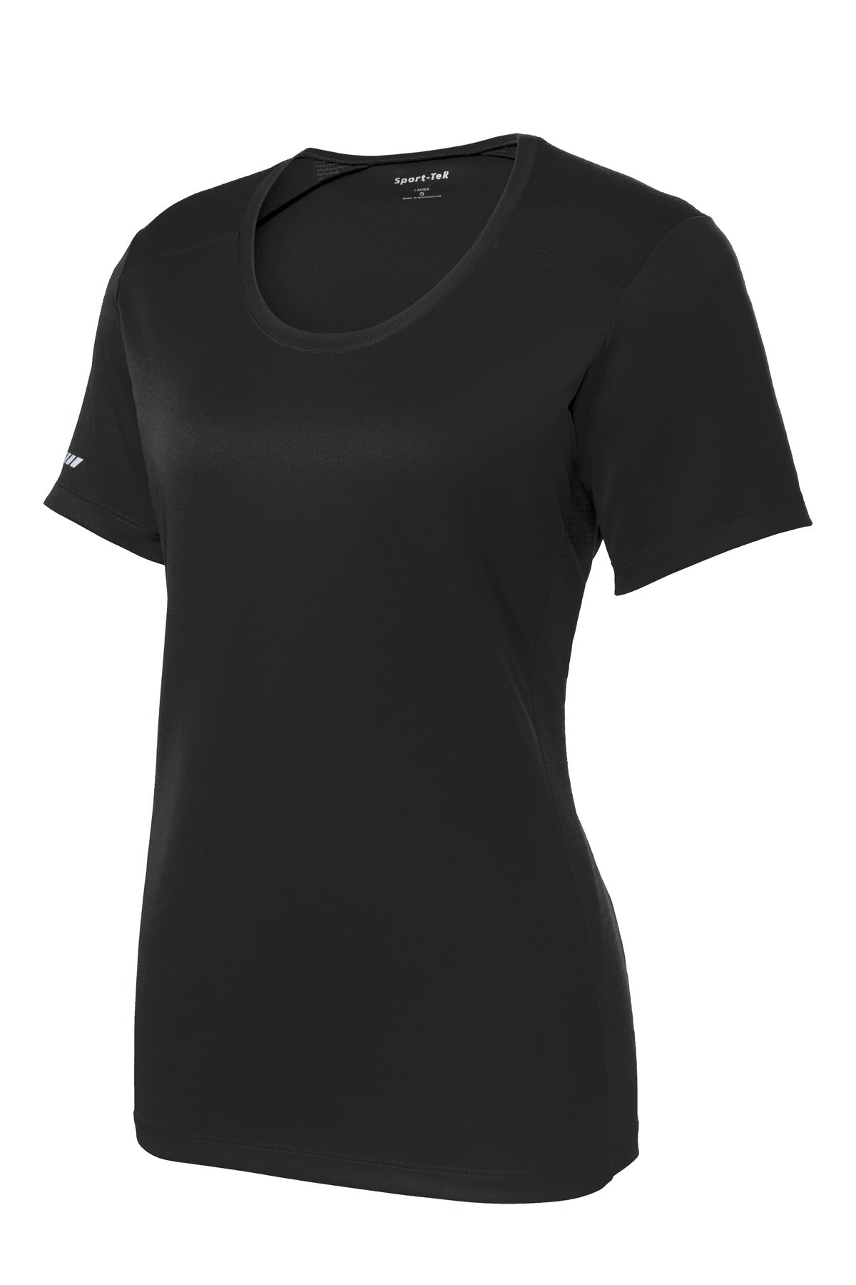 Sport-Tek LST380 Tek Ladies PosiCharge Elevate Scoop Neck Tee