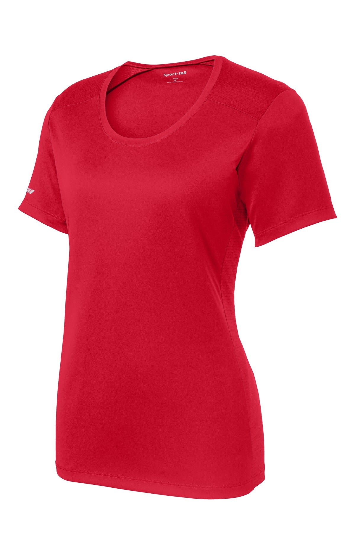 Sport-Tek LST380 Tek Ladies PosiCharge Elevate Scoop Neck Tee