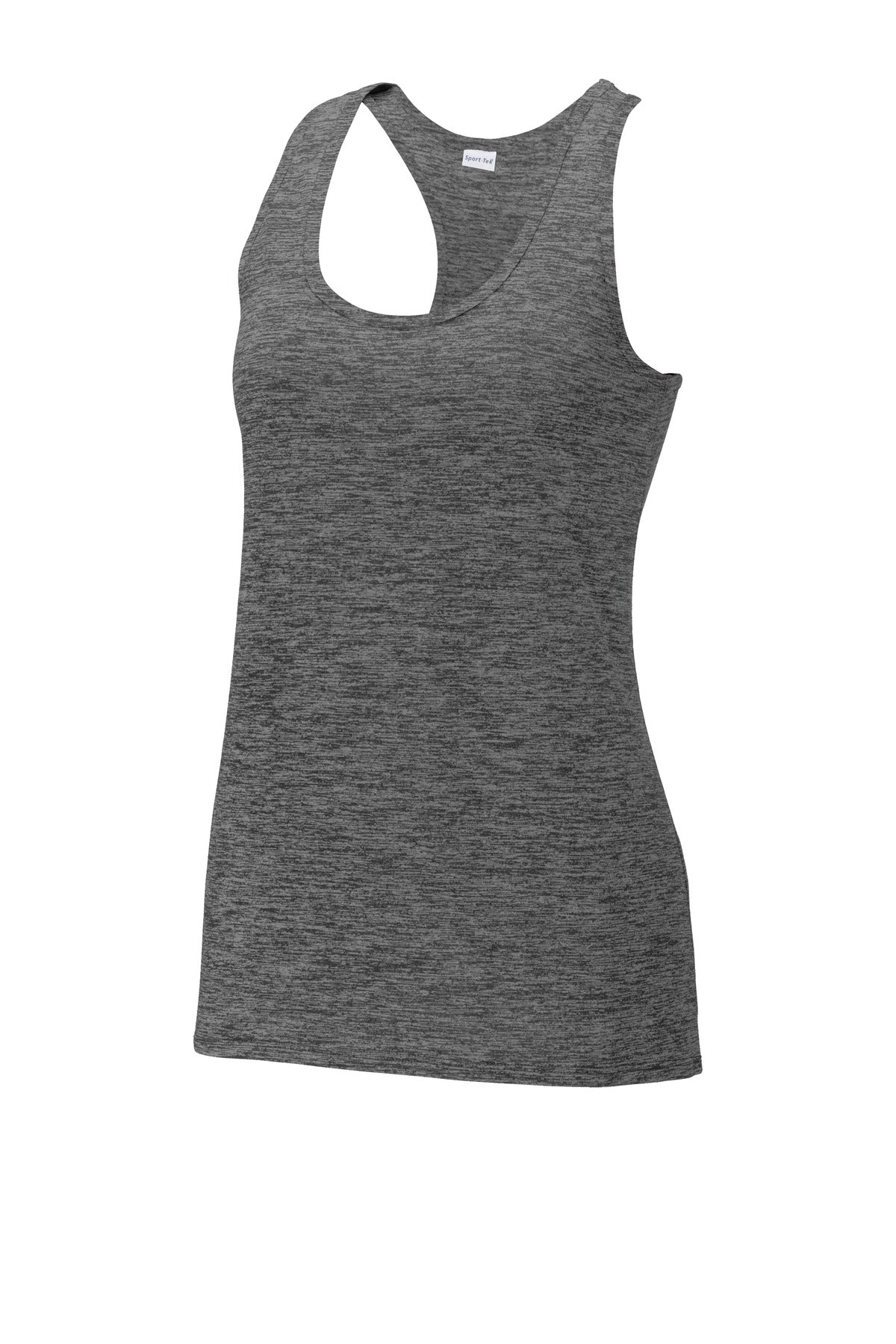 Sport-Tek LST396 Tek  Women's PosiCharge  Electric Heather Racerback Tank