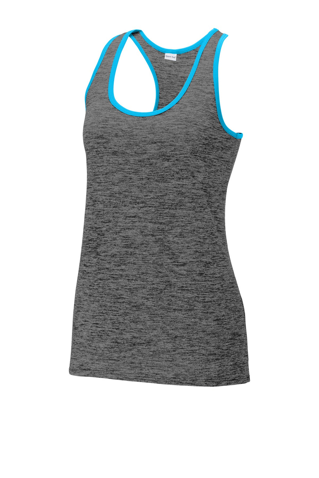 Sport-Tek LST396 Tek  Women's PosiCharge  Electric Heather Racerback Tank