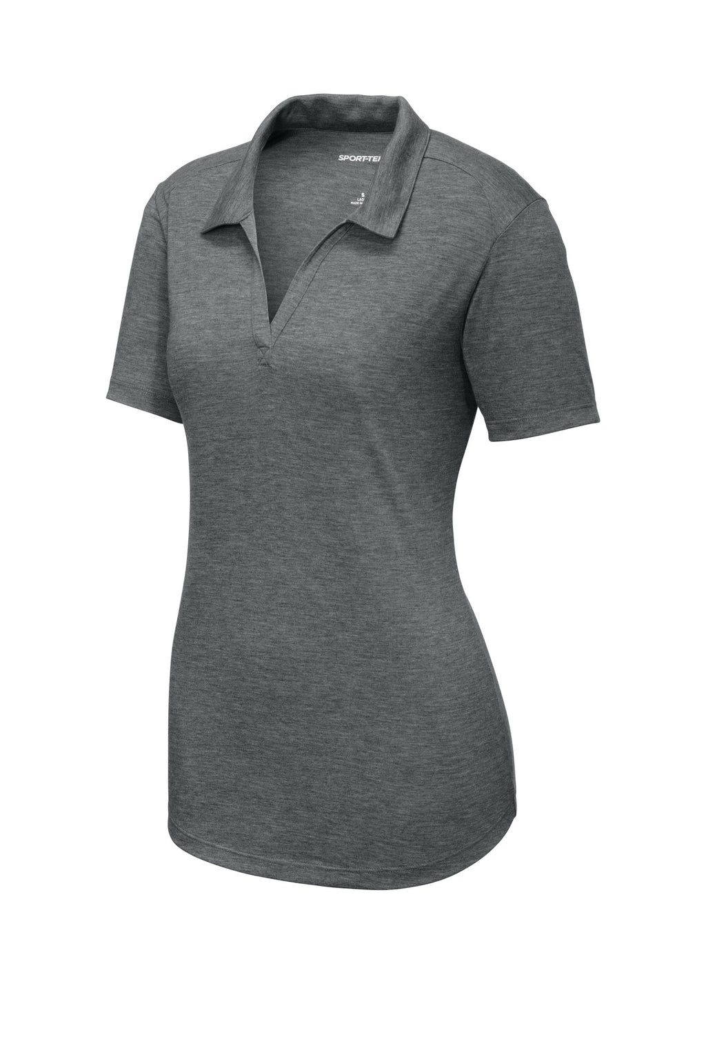 Sport-Tek LST405 Tek  Women's PosiCharge  Tri-Blend Wicking Polo