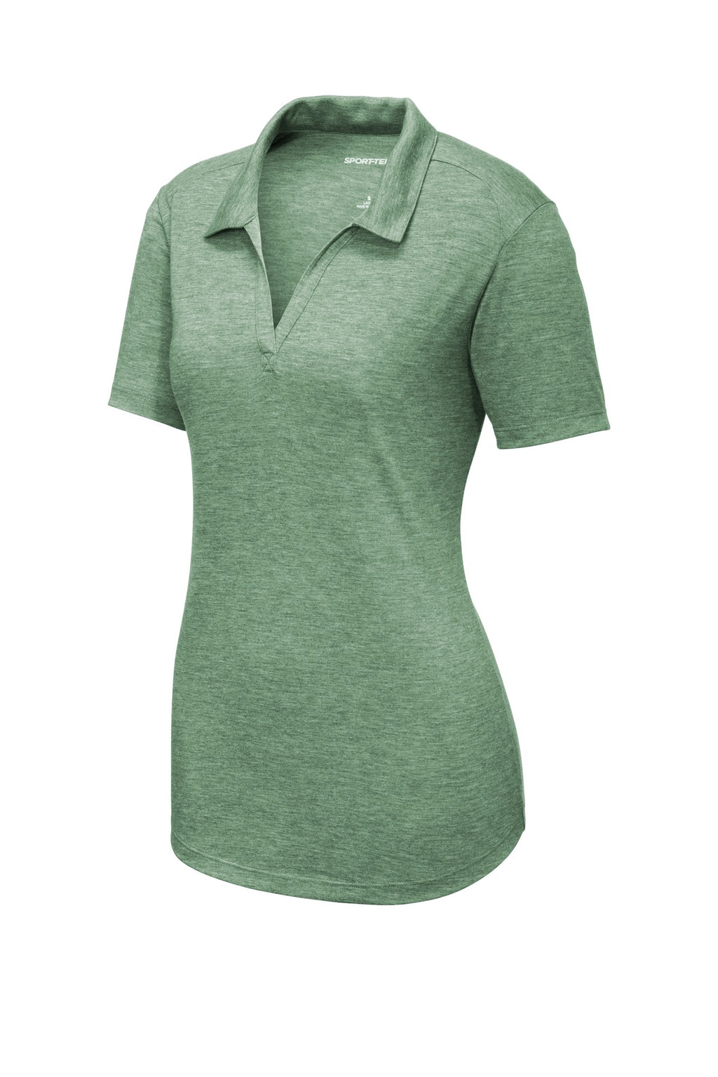 Sport-Tek LST405 Tek  Women's PosiCharge  Tri-Blend Wicking Polo