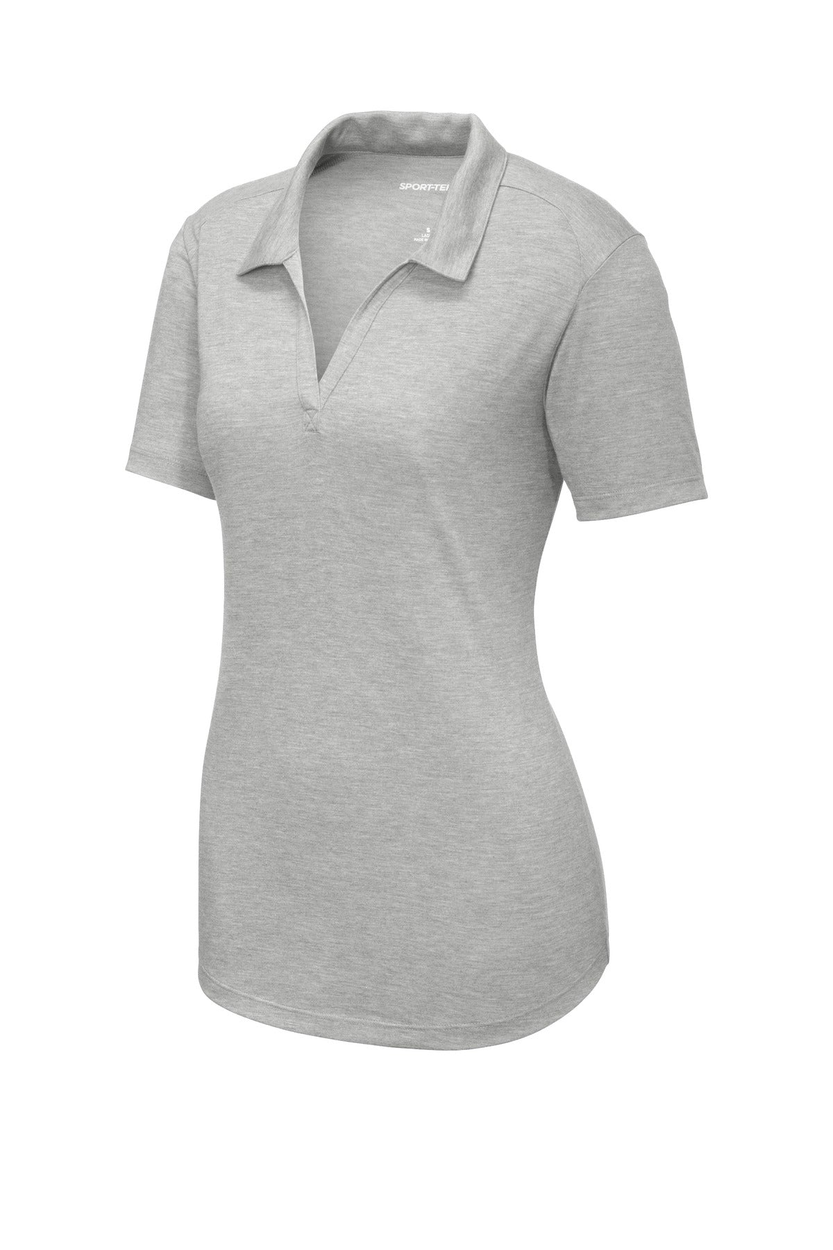 Sport-Tek LST405 Tek  Women's PosiCharge  Tri-Blend Wicking Polo