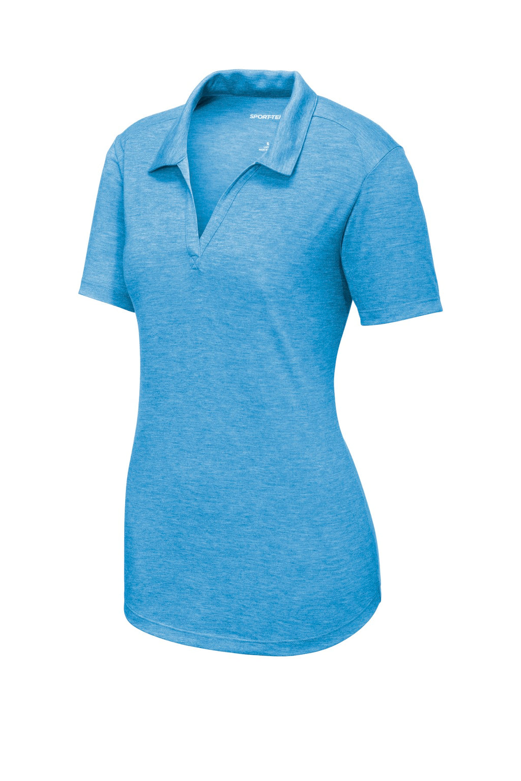 Sport-Tek LST405 Tek  Women's PosiCharge  Tri-Blend Wicking Polo