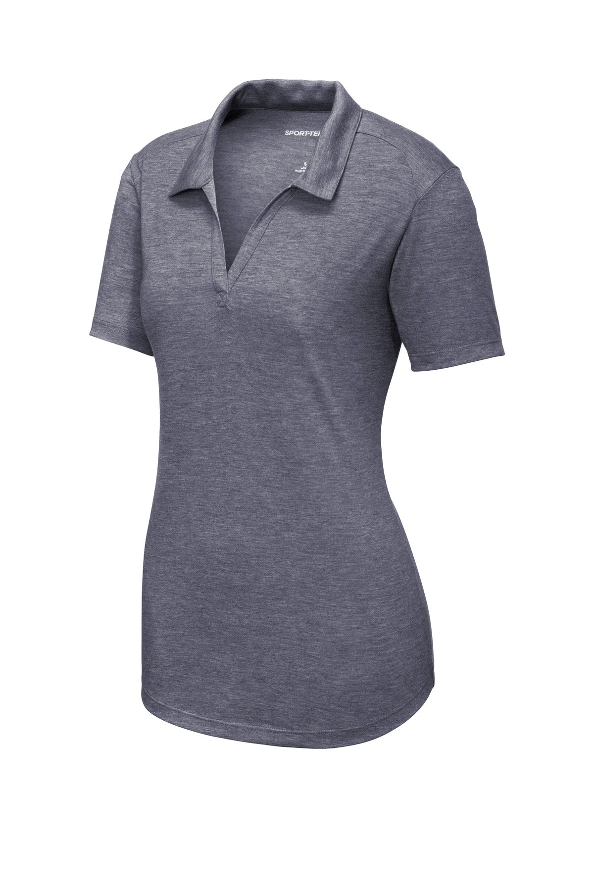 Sport-Tek LST405 Tek  Women's PosiCharge  Tri-Blend Wicking Polo