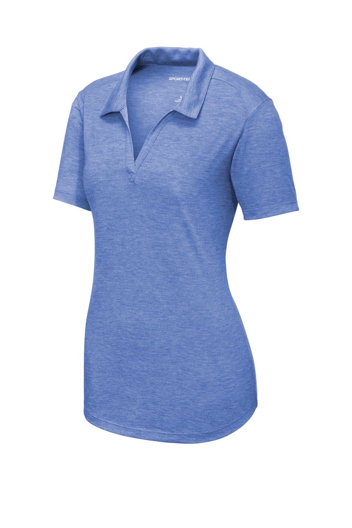 Sport-Tek LST405 Tek  Women's PosiCharge  Tri-Blend Wicking Polo