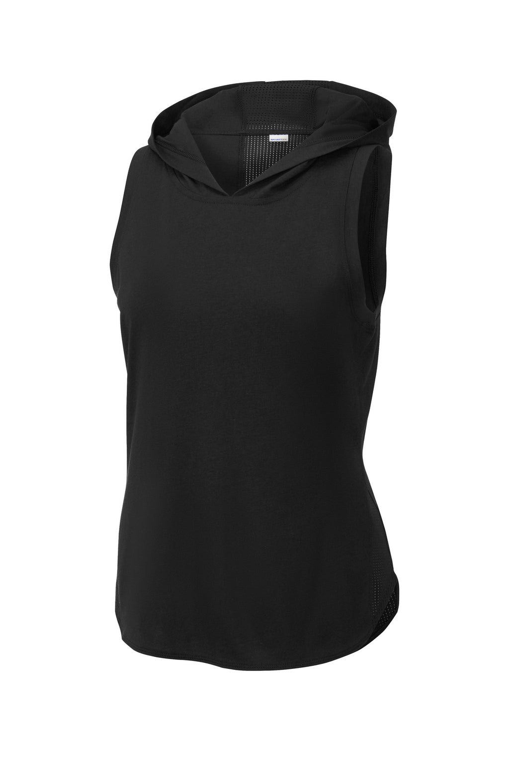 Sport-Tek LST410 Tek  Women's PosiCharge  Tri-Blend Wicking Draft Hoodie Tank