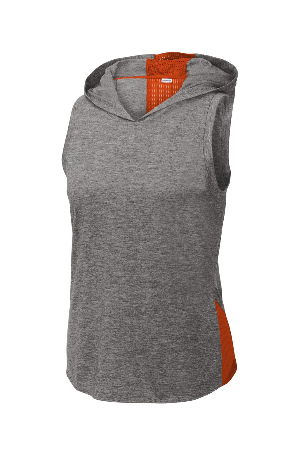 Sport-Tek LST410 Tek  Women's PosiCharge  Tri-Blend Wicking Draft Hoodie Tank