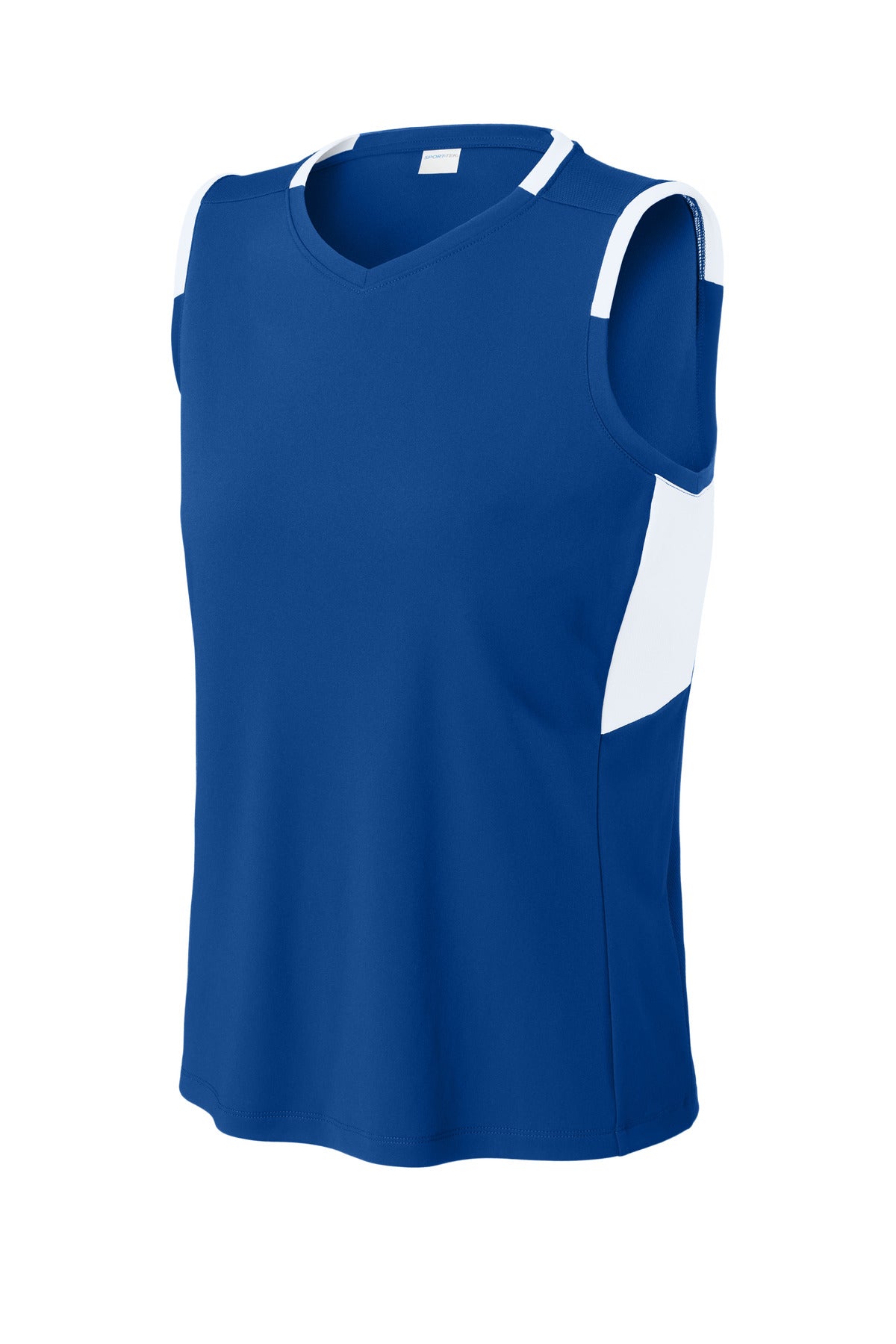 Sport-Tek LST441 Tek Women's Club Sleeveless V-Neck