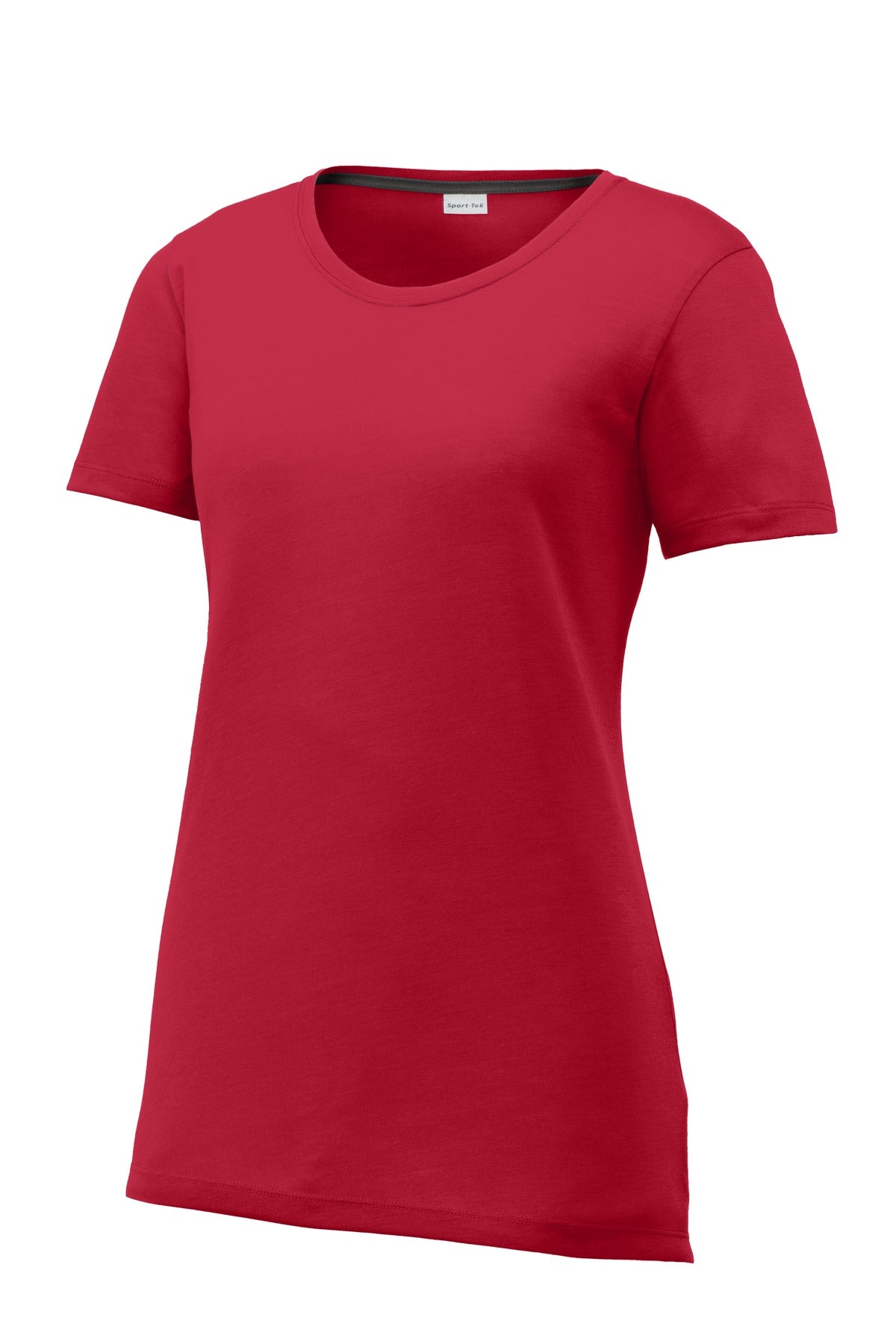 Sport-Tek LST450 Tek Women's PosiCharge Competitor Cotton Touch Scoop Neck Tee