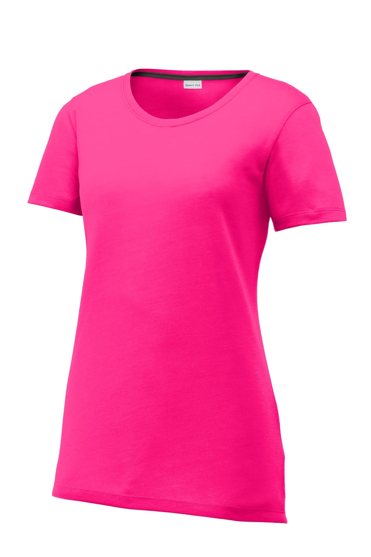 Sport-Tek LST450 Tek Women's PosiCharge Competitor Cotton Touch Scoop Neck Tee