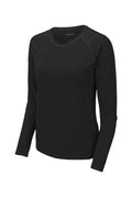 Sport-Tek LST470LS Tek  Women's Long Sleeve Rashguard Tee