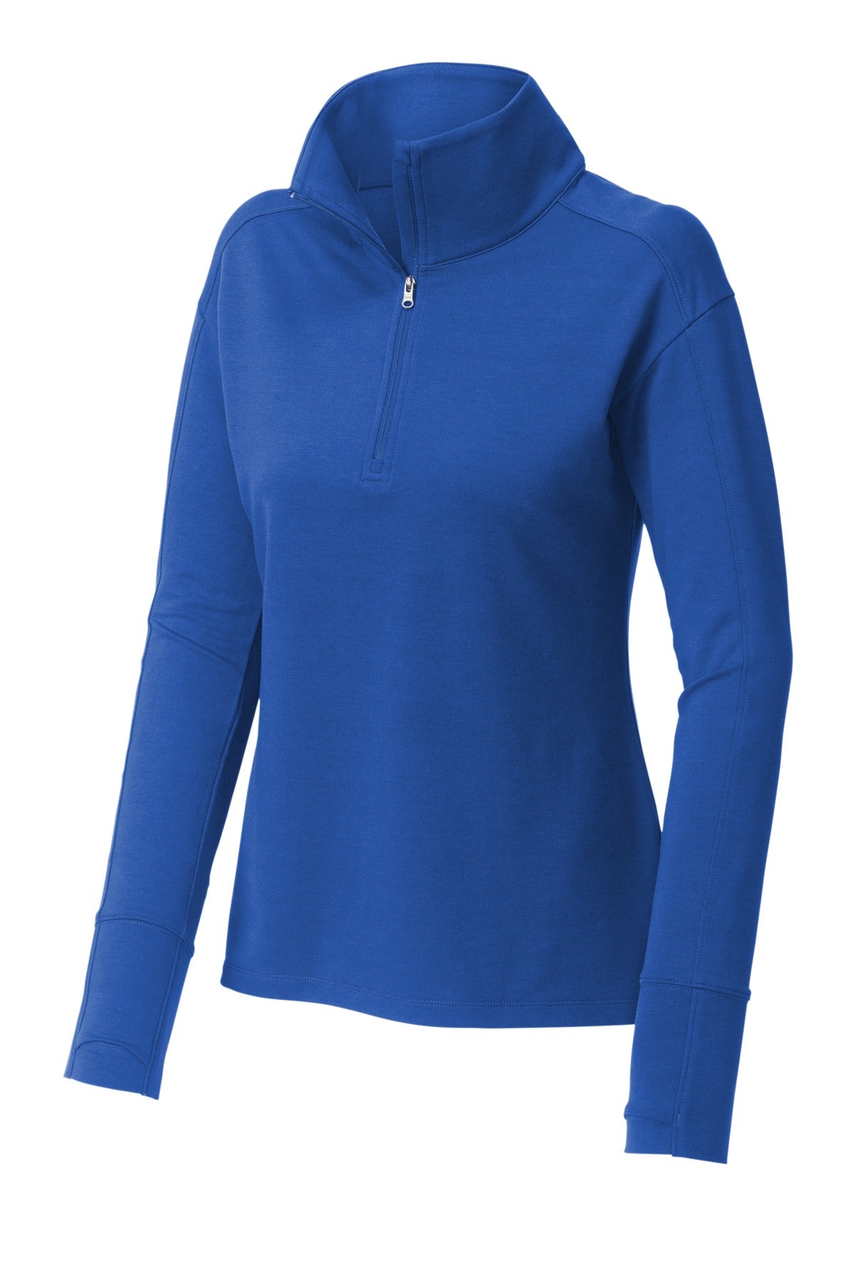 Sport-Tek LST561 Tek Women's Sport-Wick Flex Fleece 1/4-Zip