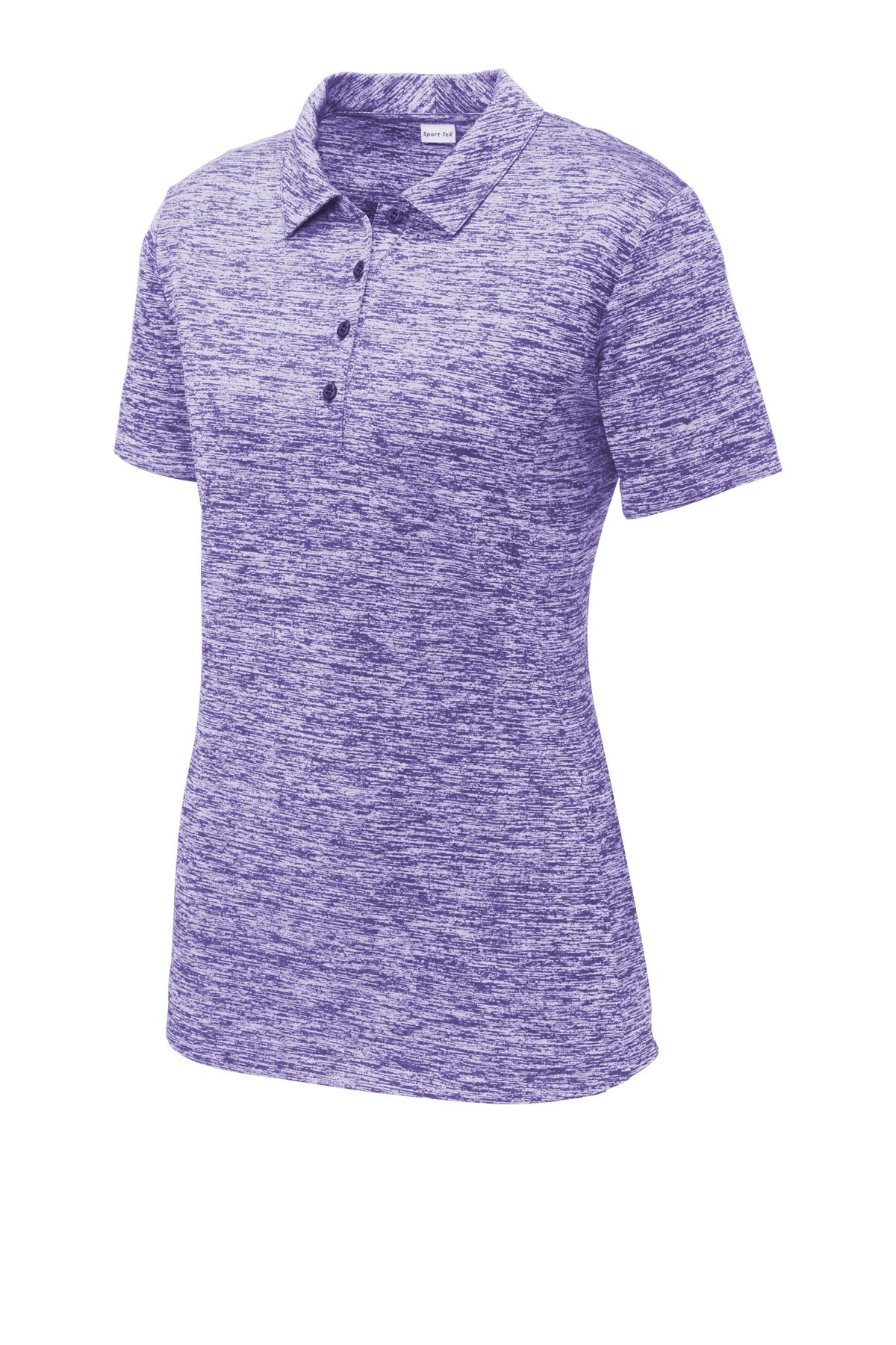 Sport-Tek LST590 Tek  Women's PosiCharge  Electric Heather Polo