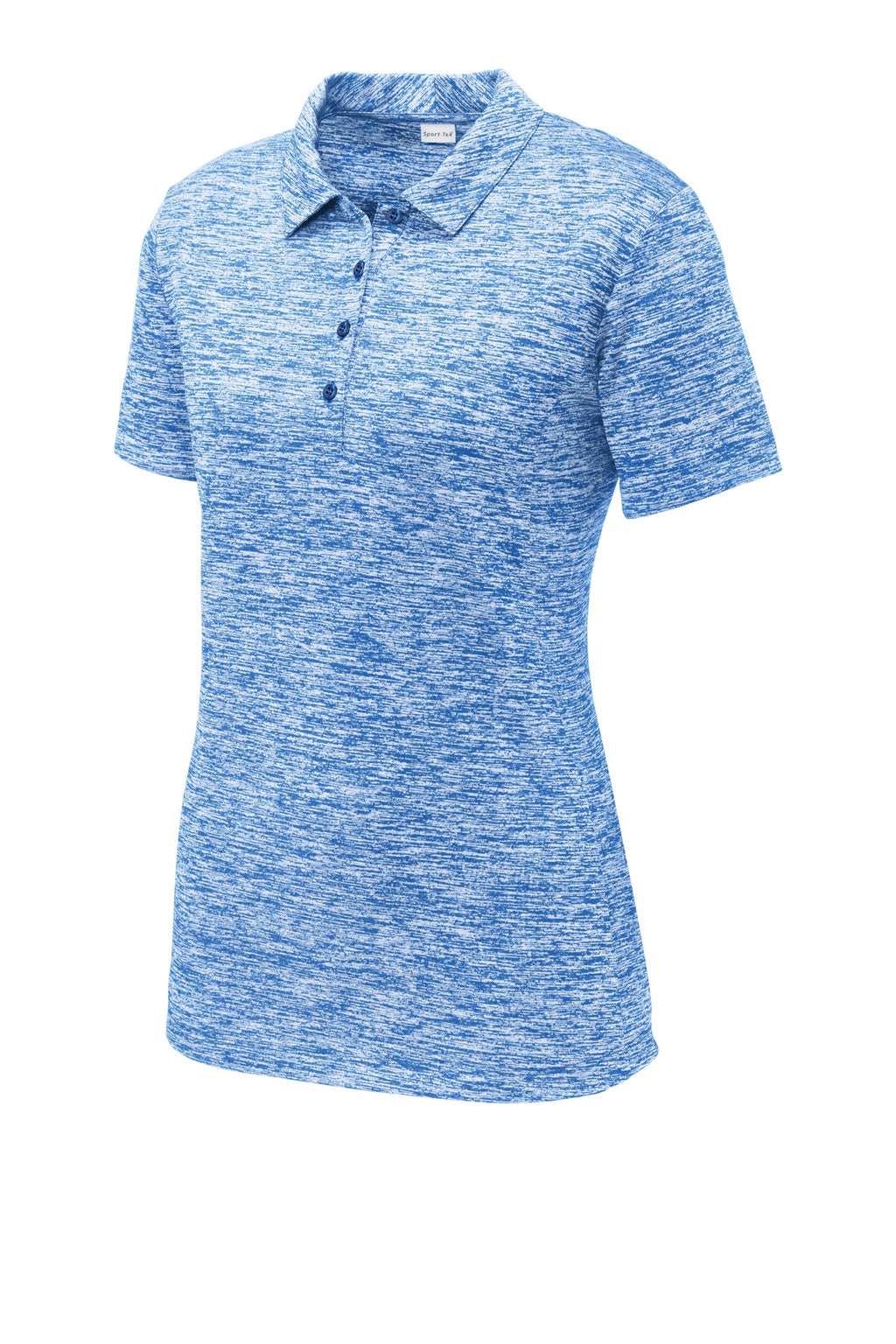 Sport-Tek LST590 Tek  Women's PosiCharge  Electric Heather Polo