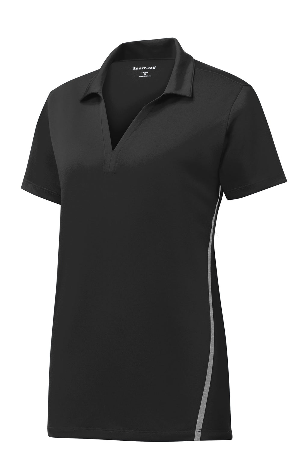Sport-Tek LST620 Tek Ladies Contrast PosiCharge Tough Polo