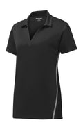 Sport-Tek LST620 Tek Ladies Contrast PosiCharge Tough Polo