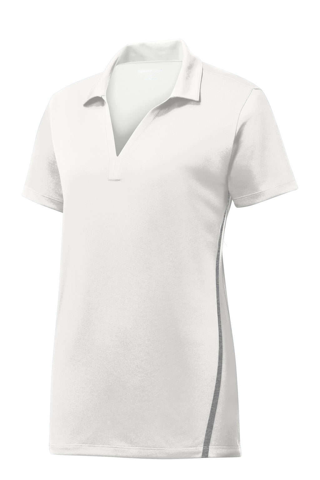 Sport-Tek LST620 Tek Ladies Contrast PosiCharge Tough Polo