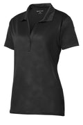 Sport-Tek LST630 Tek Women's Embossed PosiCharge Tough Polo