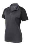 Sport-Tek LST652 Tek Women's Colorblock Micropique Sport-Wick Polo