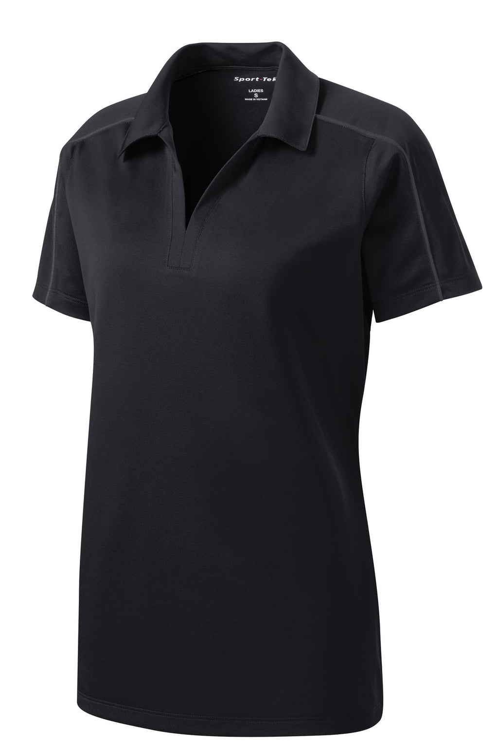 Sport-Tek LST653 Tek Women's Micropique Sport-Wick Piped Polo