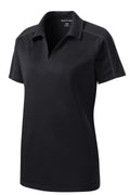 Sport-Tek LST653 Tek Women's Micropique Sport-Wick Piped Polo