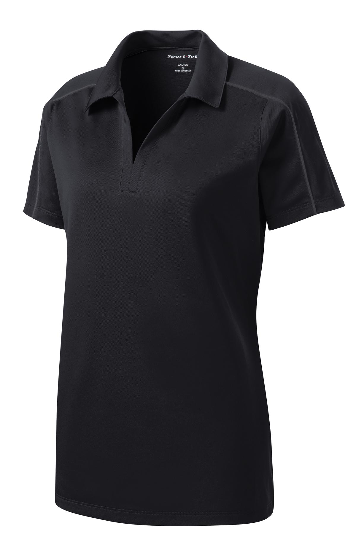 Sport-Tek LST653 Tek Women's Micropique Sport-Wick Piped Polo