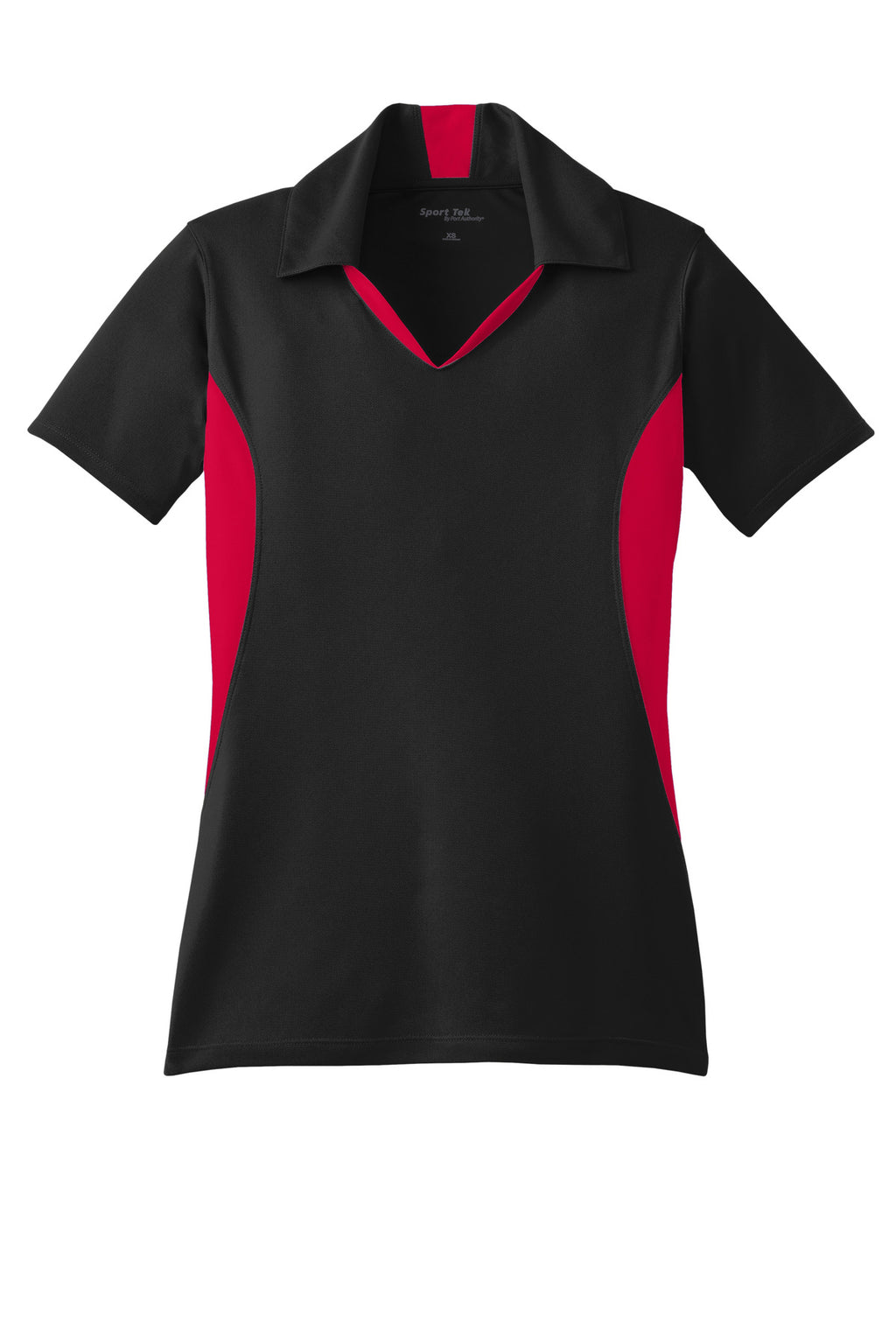 Sport-Tek LST655 Tek Women's Side Blocked Micropique Sport-Wick Polo