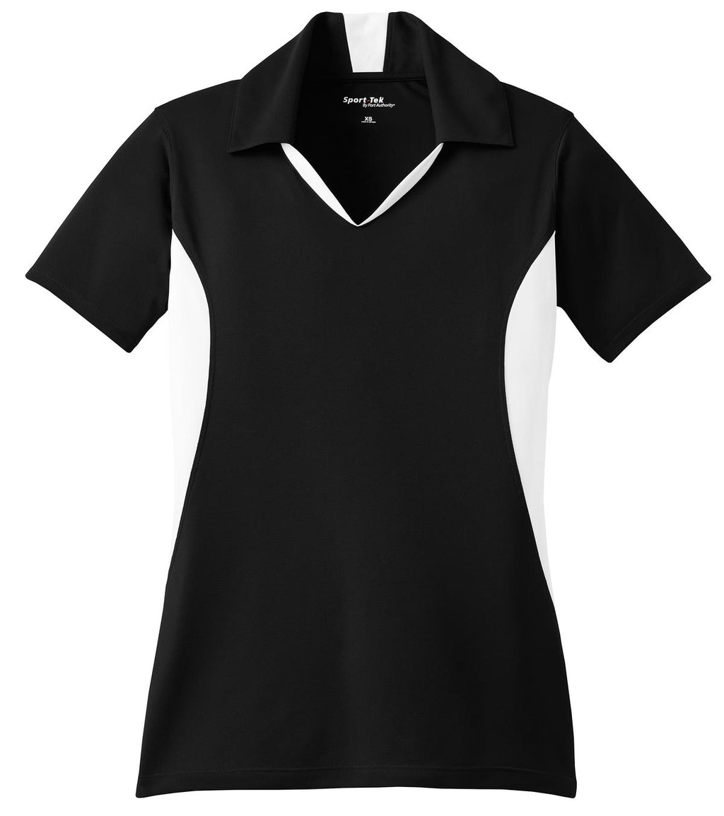 Sport-Tek LST655 Tek Women's Side Blocked Micropique Sport-Wick Polo