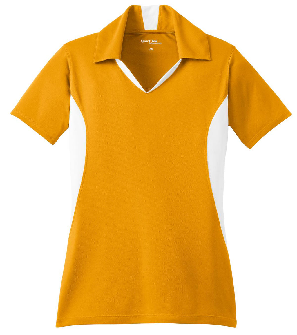 Sport-Tek LST655 Tek Women's Side Blocked Micropique Sport-Wick Polo