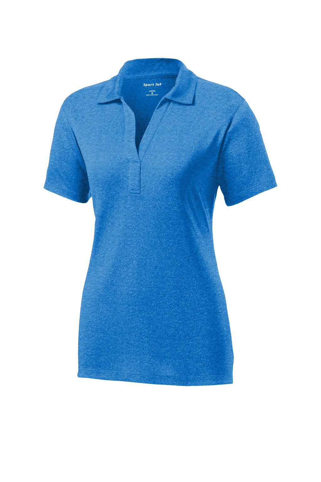 Sport-Tek LST660 Tek Women's Heather Contender Polo