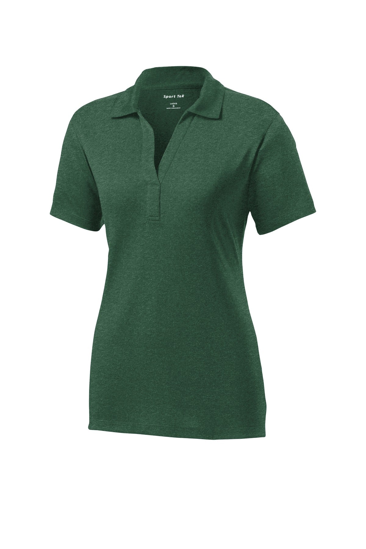 Sport-Tek LST660 Tek Women's Heather Contender Polo