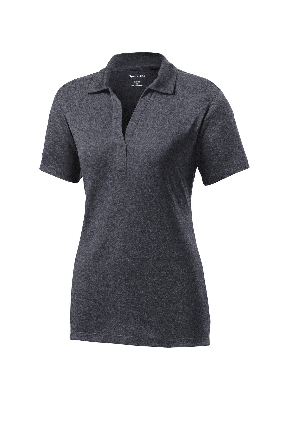 Sport-Tek LST660 Tek Women's Heather Contender Polo