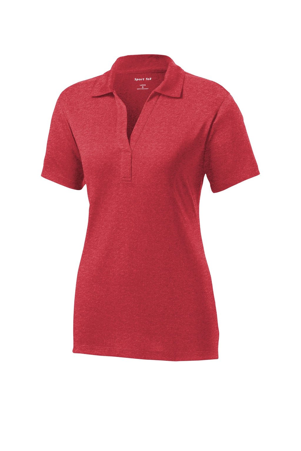 Sport-Tek LST660 Tek Women's Heather Contender Polo