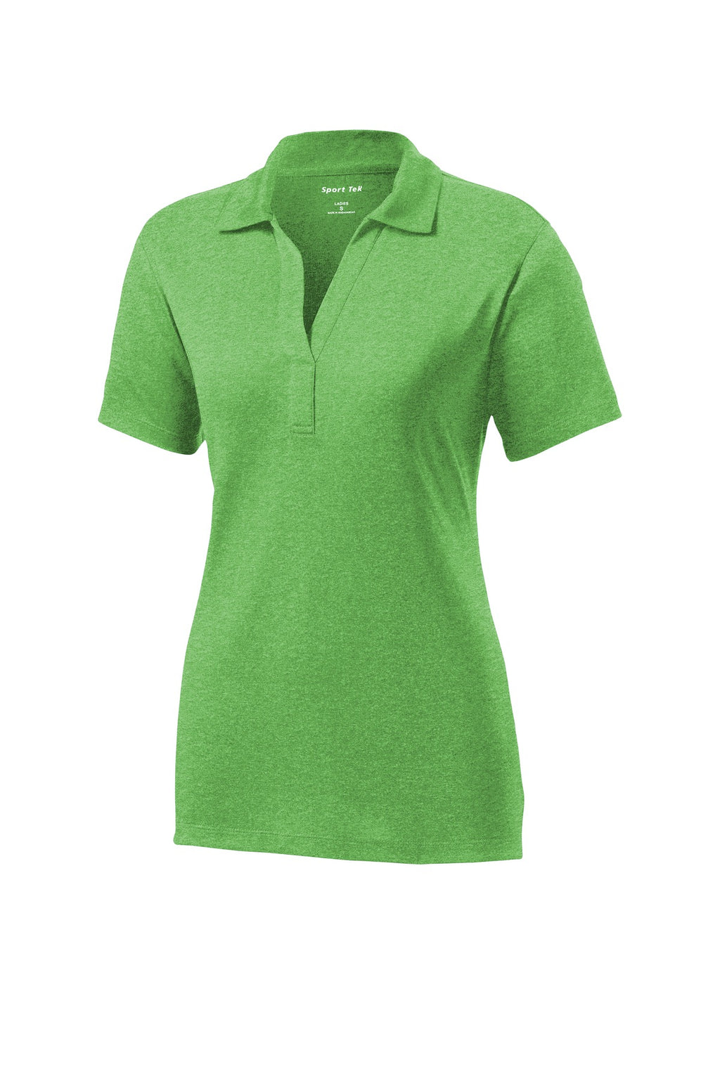 Sport-Tek LST660 Tek Women's Heather Contender Polo