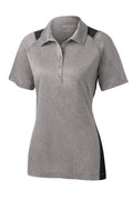 Sport-Tek LST665 Tek Women's Heather Colorblock Contender Polo