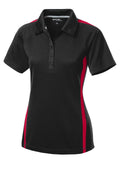 Sport-Tek LST685 Tek Women's PosiCharge Micro-Mesh Colorblock Polo