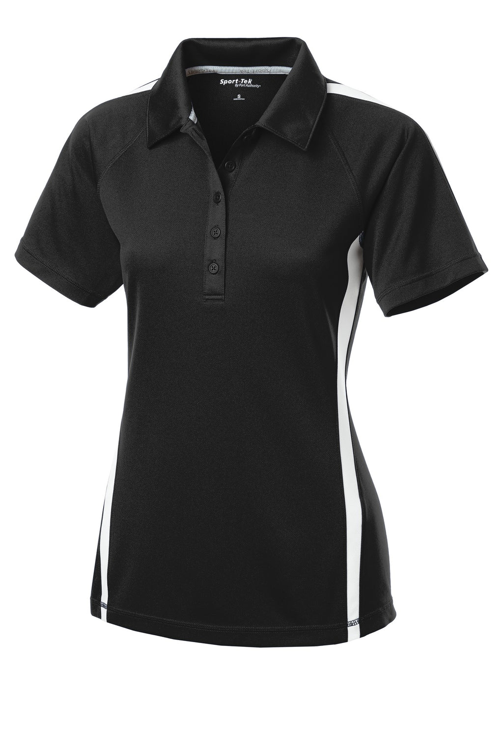 Sport-Tek LST685 Tek Women's PosiCharge Micro-Mesh Colorblock Polo