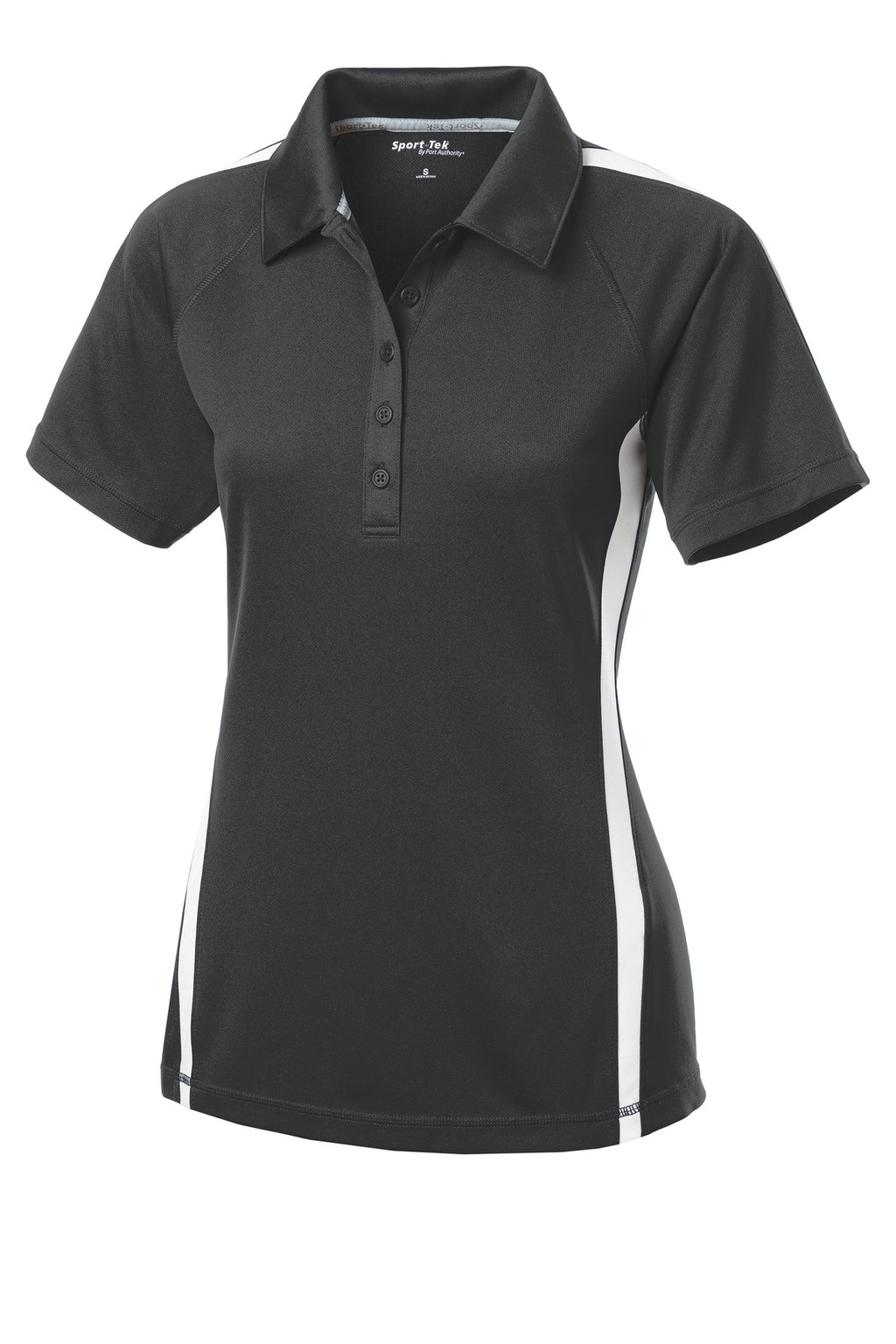 Sport-Tek LST685 Tek Women's PosiCharge Micro-Mesh Colorblock Polo