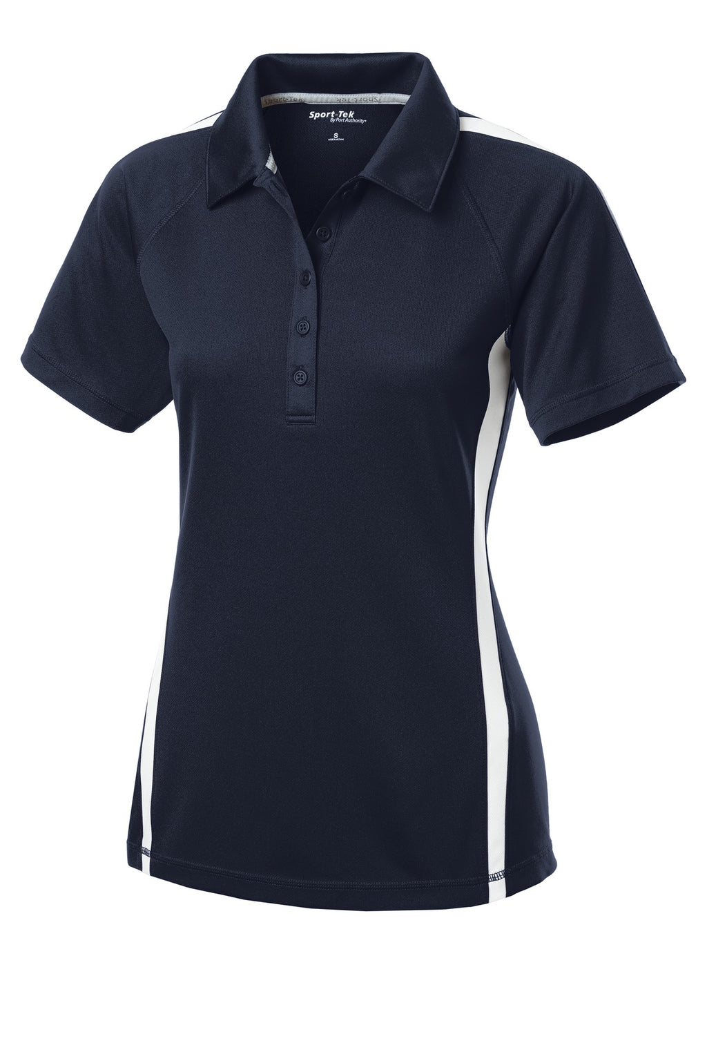 Sport-Tek LST685 Tek Women's PosiCharge Micro-Mesh Colorblock Polo