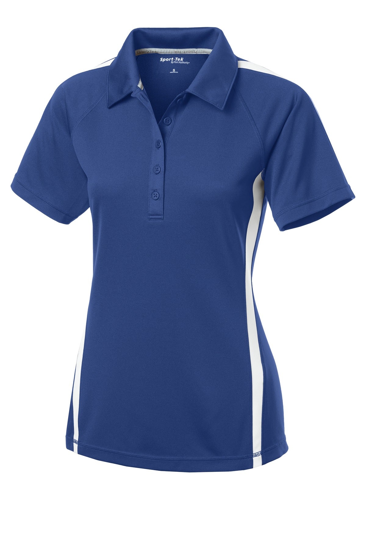 Sport-Tek LST685 Tek Women's PosiCharge Micro-Mesh Colorblock Polo