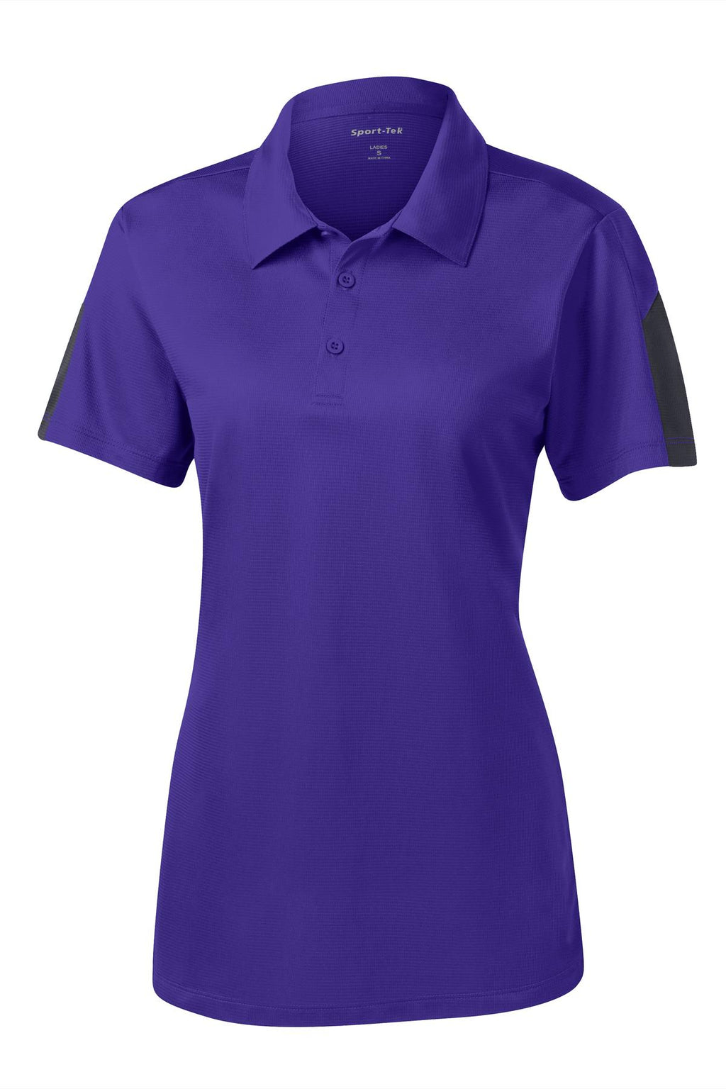 Sport-Tek LST695 Tek Women's PosiCharge Active Textured Colorblock Polo