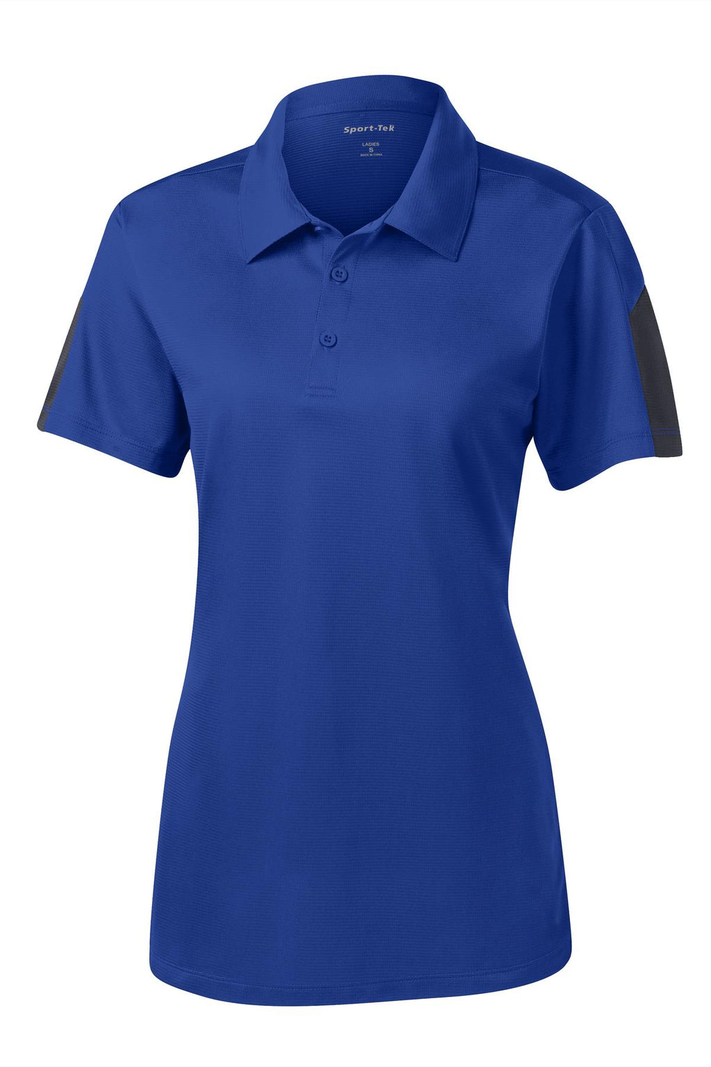 Sport-Tek LST695 Tek Women's PosiCharge Active Textured Colorblock Polo