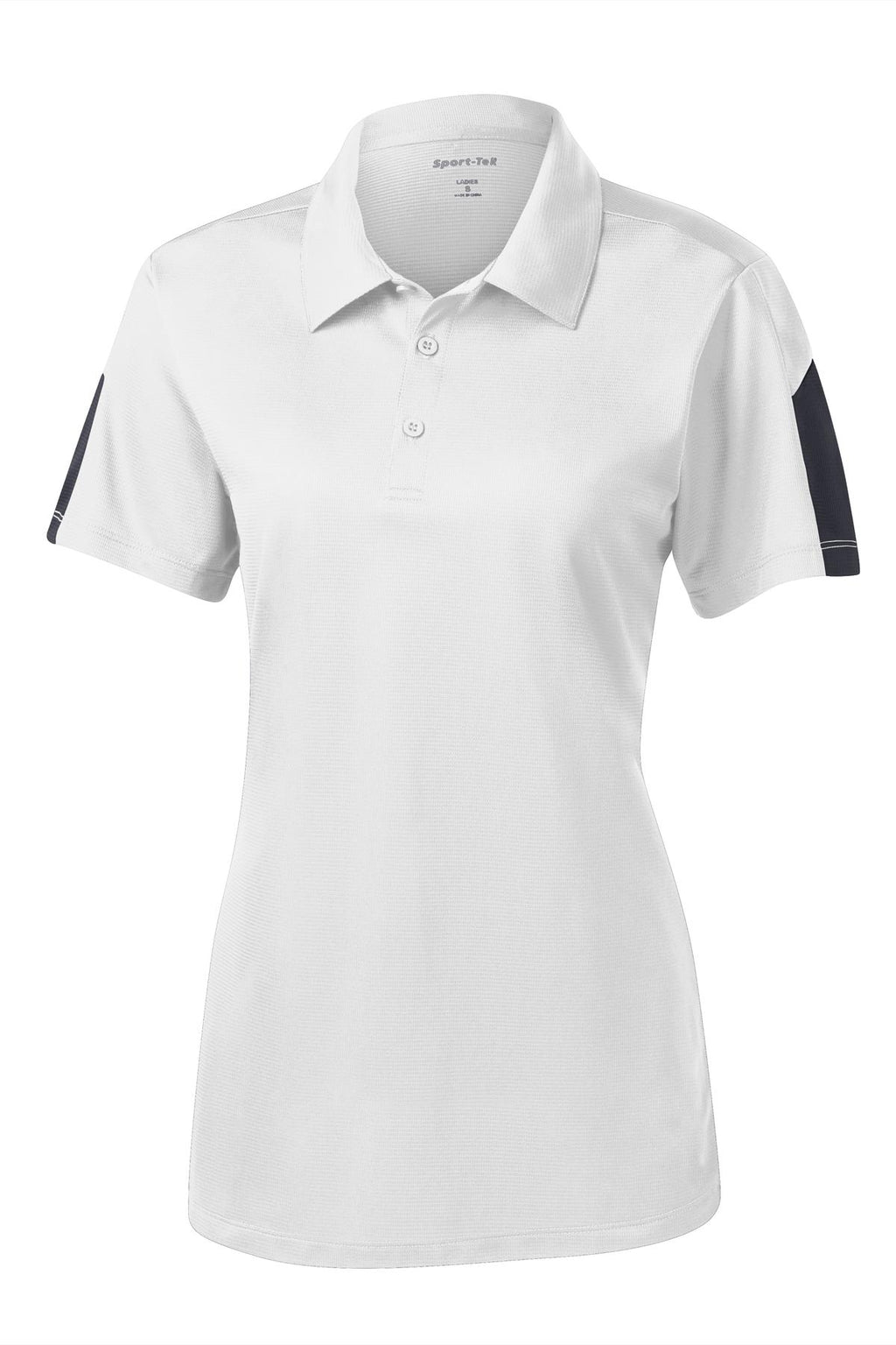 Sport-Tek LST695 Tek Women's PosiCharge Active Textured Colorblock Polo