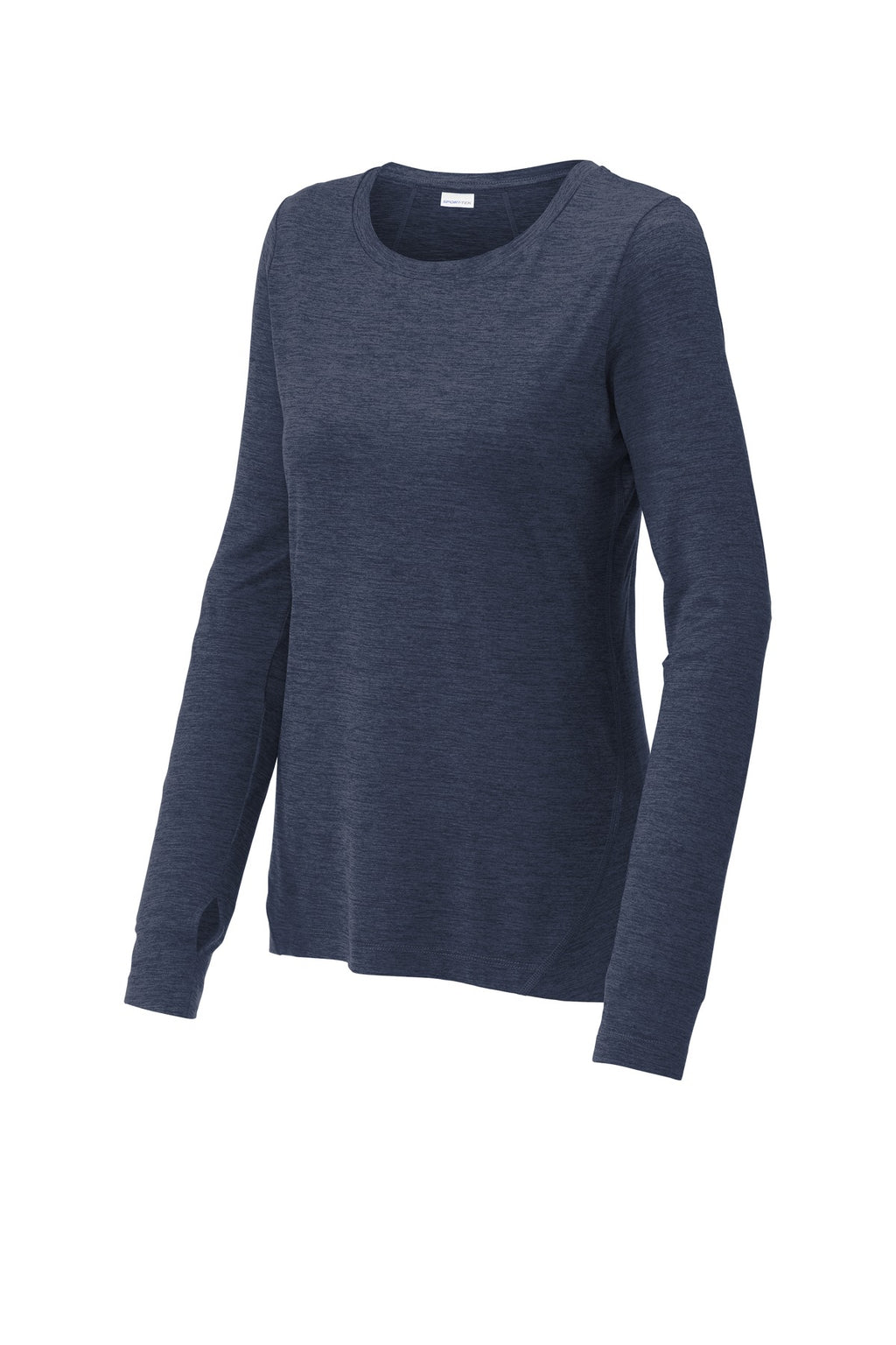 Sport-Tek LST710 Tek  Women's Exchange 1.5 Long Sleeve Crew