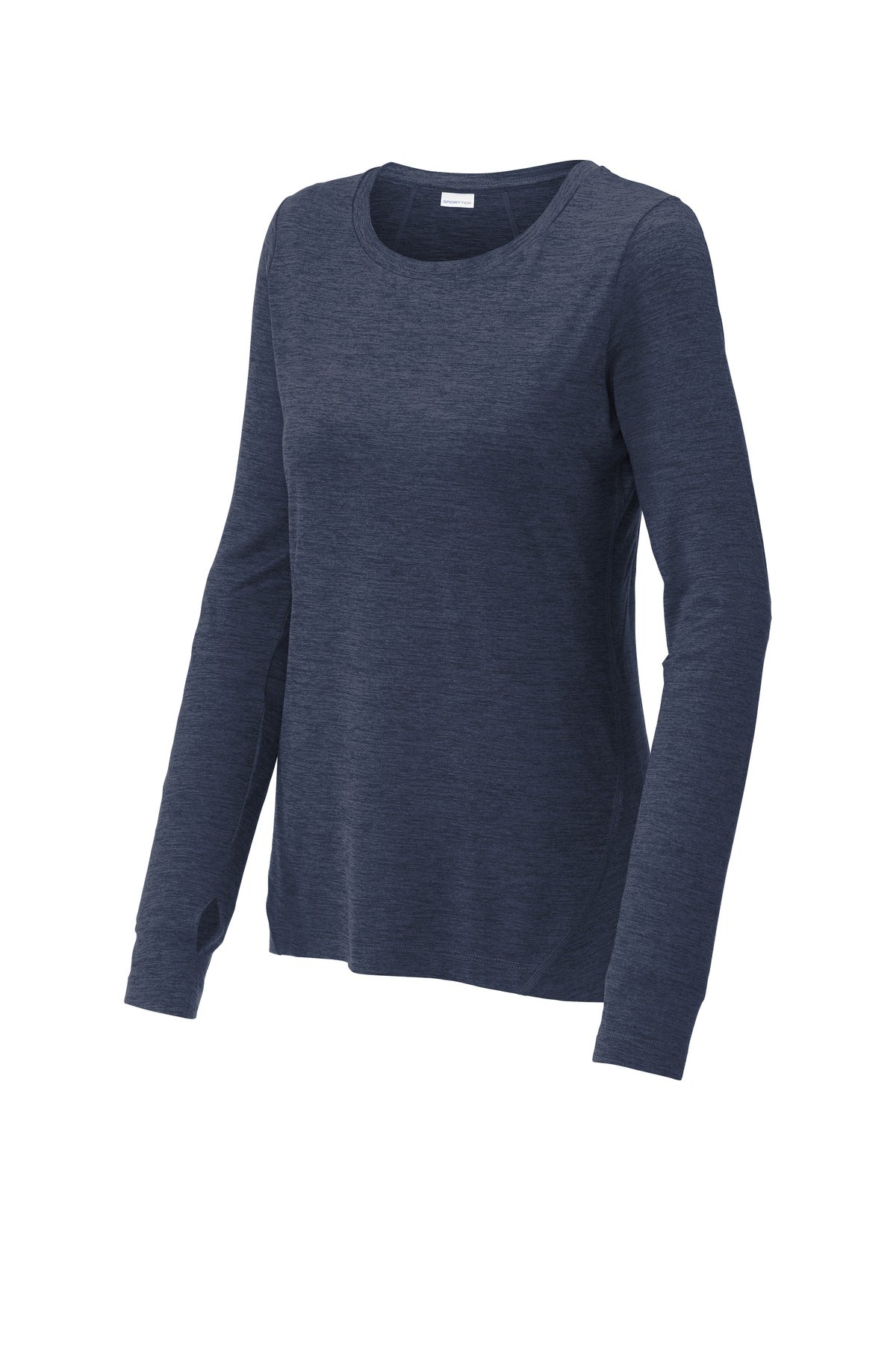 Sport-Tek LST710 Tek  Women's Exchange 1.5 Long Sleeve Crew