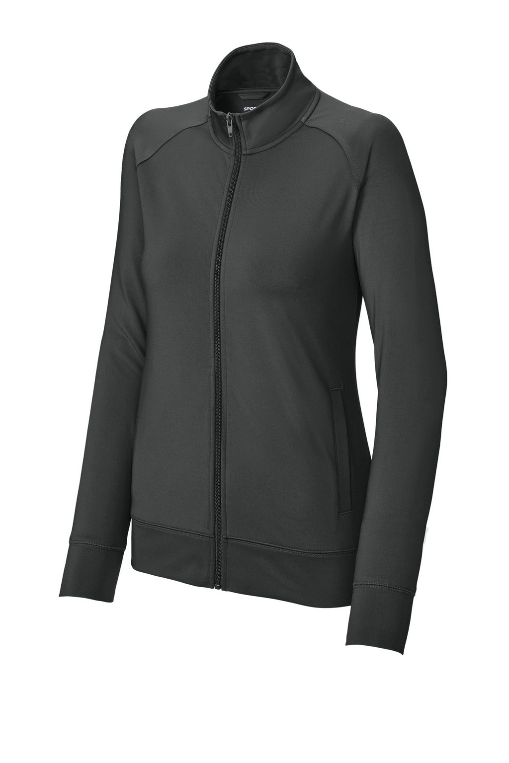 Sport-Tek LST857 Tek Women's Sport-Wick Stretch Full-Zip Cadet Jacket